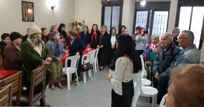 Նոր տարուան տօնակատարութիւն «Եոլանտ Քերոբեան-Ճոմպալաքեան» սրտի ճաշարանին մէջ
