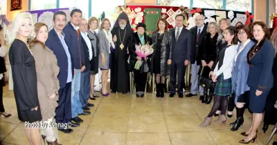 ԼՕԽ-ի Ձեռարուեստի Յանձնախումբ. Հայկական Ձեռագործներու Ցուցահանդէսի Պաշտօնական Բացում